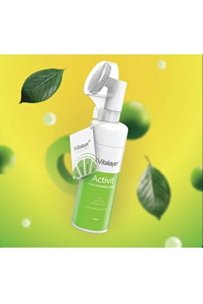 Vitalayer رغوة تنظيف الوجه من أكتفيت للبشرة الدهنية |   150 مل