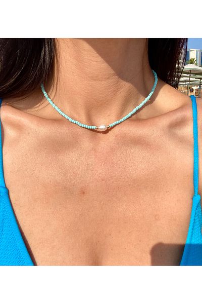 Atelier Licia Colorful Beaded Figured Summer Necklaces – Allergy-Free & Anti-Tarnish