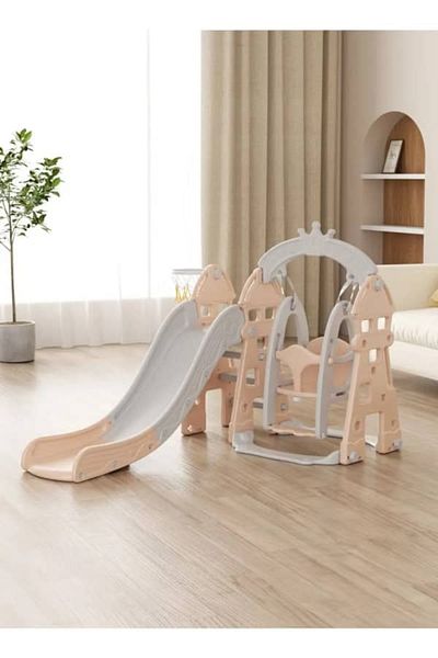FULLJOY 3*1 Slide with Swing and Basketball FJY-36