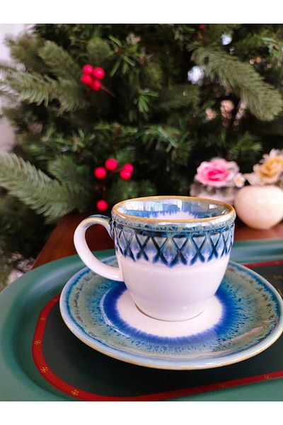 Madame Coco Hivver Set of 2 Coffee Cups