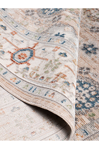 Via Lora Home Otantik Vintage Saçaklı Retro Yumuşak Çok Renkli,Yazlık,Dört Me...