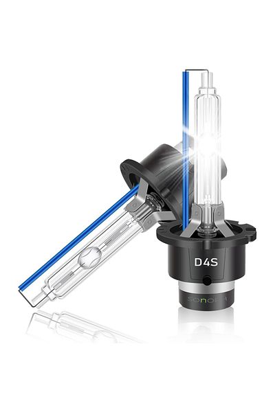SONORH Set of 2 Xenon Bulbs D4S, 35W, HID, 6000k, for Car Headlights, +200%, SONORH®
