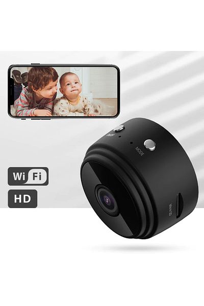 iTin Mini cameră video de supraveghere wireless WiFi 1080p Full HD A9