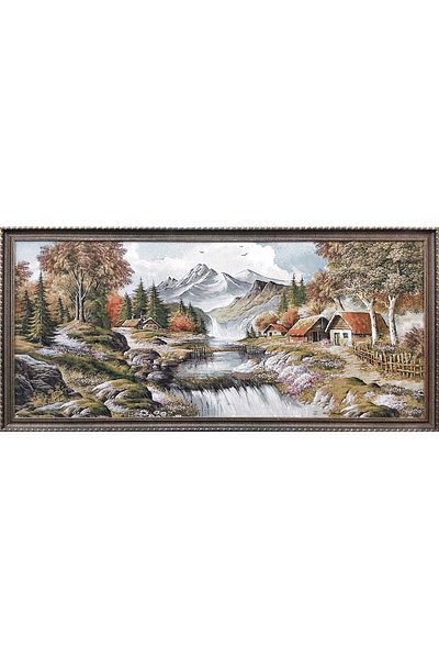 Niva Landscape Series-28K Woven Tapestry Fabric - Waterfall