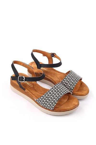Papuçsepeti Shoe Basket 340 Women's Daily Anatomical Comfortable Sole Sandals