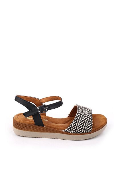 Papuçsepeti Shoe Basket 340 Women's Daily Anatomical Comfortable Sole Sandals