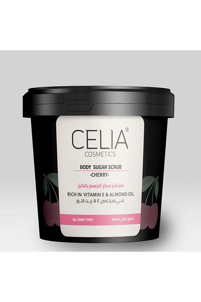 Celia Celia Cherry Oil Sugar Scrub 600g