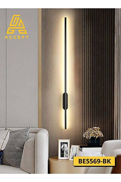 ACCEPT مصباح حائط LED حديث مع شحن لاسلكي للبطارية (TYPE-C)