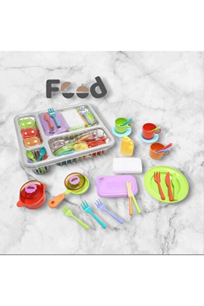 OEM Set uscator vase, Vesela si ustensile, 27 piese, Multicolor , 3+