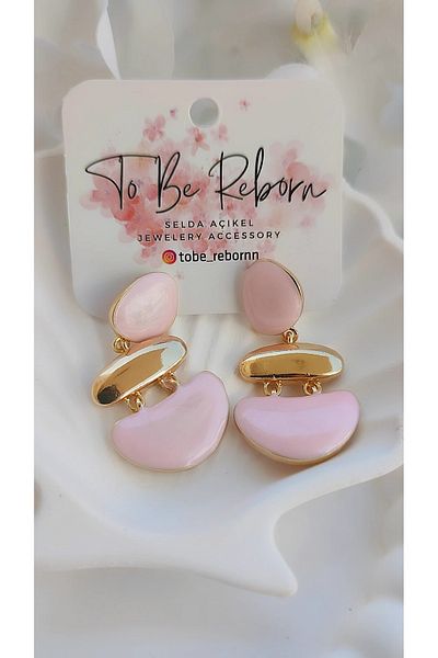 To Be Reborn Steel Enamel Summer Trends Earrings