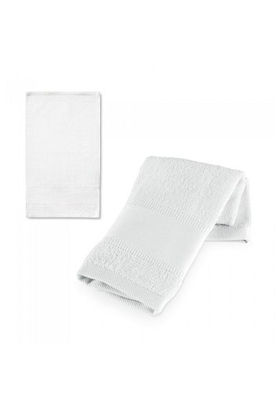 dalimag Cotton sports towel 430 g/m, white, 30 x 50 cm