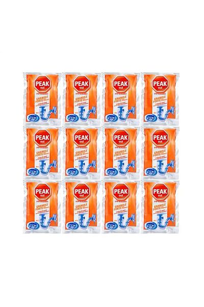 Eureka Pack of 12 x Granules Forte Peak Out Hot Water, 80g