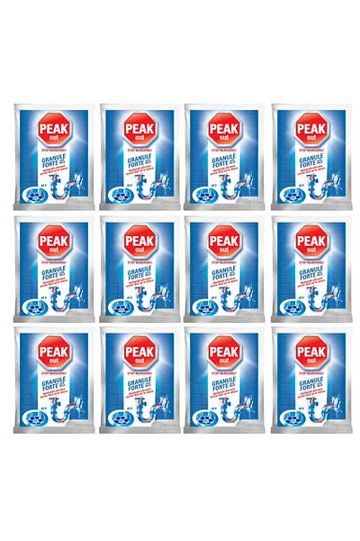 Eureka Pack of 12 x Peak Out Forte Granules Cold Water, 60g