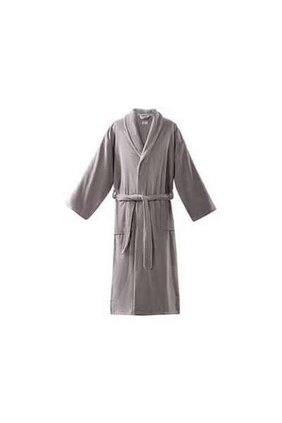 Fieldcrest Fieldcrest Volur Bathrobe - Grey, Large