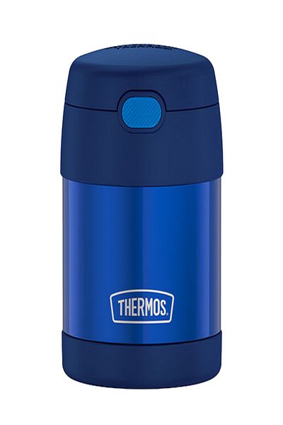 Thermos Vacuum Insulated Stainless Steel Food Jar with Folding Spoon