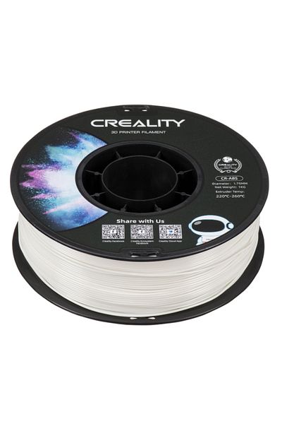 Creality Filament imprimantă CR-ABS ALB, ABS (Alb)