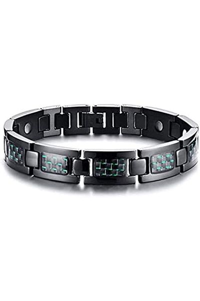 Generic Medical Energy Bracelet With Germanium And Magnetite Stone To Remove Negative Energy Charges In The
