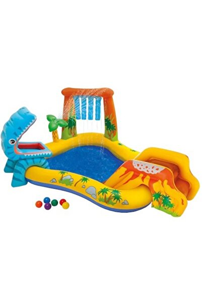 Intex Piscină gonflabilă Intex - Dinozaur, 249 x 191 x 109 cm