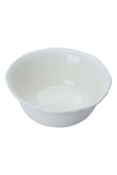 Alsaif Gallery Porcelain Bowl Alsaif Gallery, 5.5 Inch - White