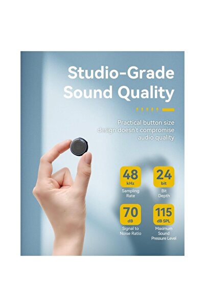 SUNNYLAV Set of 2 Professional Lavalier Microphones, SUNNYLAV®, Type C with USB 3.0 Adapter