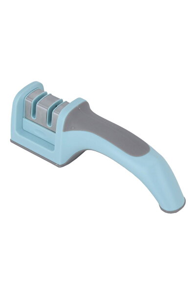 Generic Al Saif Gallery Steel Knife Sharpener, Manual - Cyan