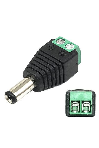 Other Pack of 10 OTHER LN-CT01G (TATA) power connectors, 12V, with screw, 5.5x2.1mm