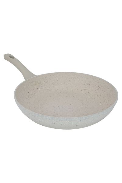Alsaif Gallery Granite Frying Pan, Alsaif Gallery, 20 cm - Creamy