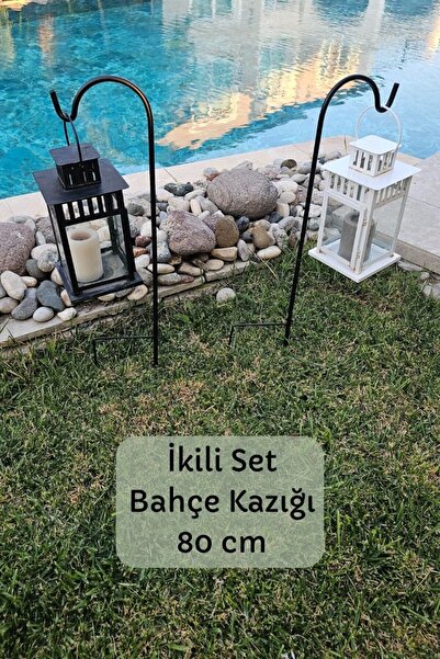 Forada Home & Style Bahçe Kazığı – Bahçe Direği 2li Set – 80 cm