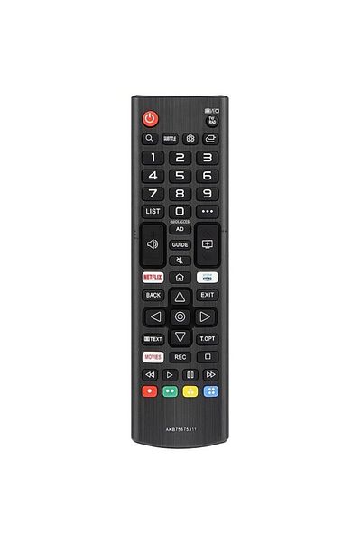 Bogadini Remote Control Compatible with LG Smart TV AKB75675311, Plug & Play, Black