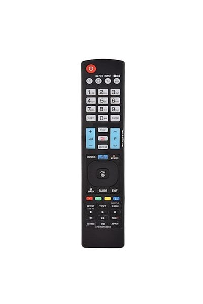 Bogadini Universal Remote Control Compatible with LG LED/LCD AKB73756502, Identical to the Original, Black