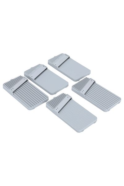 Alsaif Gallery Plastic Cutter Alsaif Gallery, 5 Pieces - Light Green