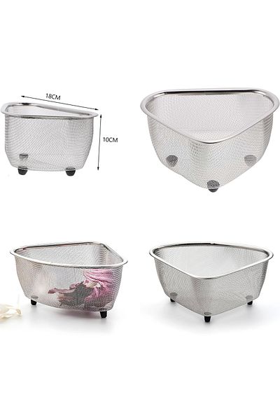 Transformacion Sink Strainer -Sink Trash - Inside Sink Garbage Strainer 304 Stainless Steel 721845
