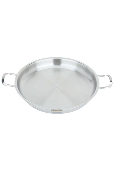 Alsaif Gallery Steel Frypan, 28 × 3.5 cm - Silver