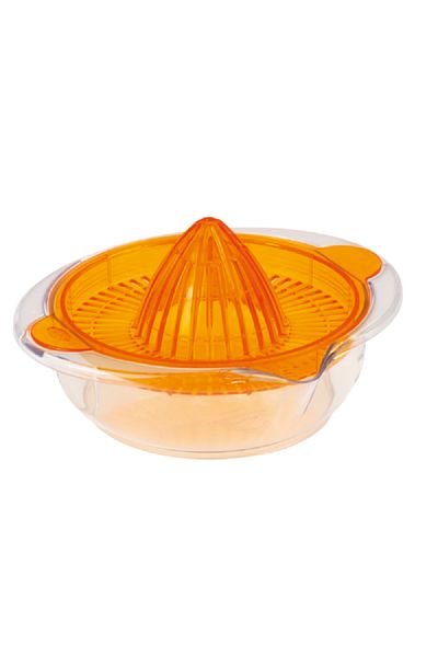 Snips Dishwasher Safe Lightweight Easy-to-Use Manual Citrus Juicer Orange and Clear 700ml
