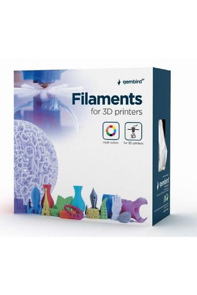 Gembird Printer Filament Gembird 3DP-ABS1.75-01-Y, ABS (Yellow)