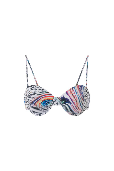 NARC Tulum Zebra kaplı bikini üst