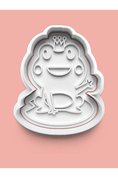 AKTASTORE قالب بسكويت على شكل ضفدع وقالب عجينة السكر