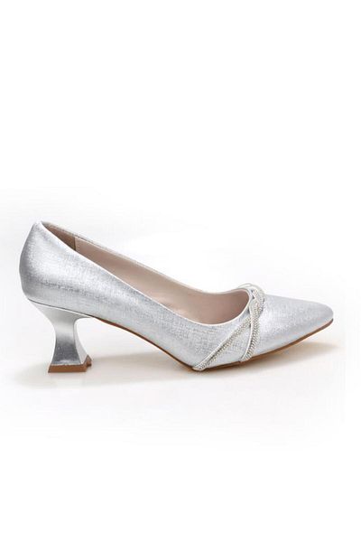 Papuçcity Blnr 02806 6 cm Heeled Women's Stiletto Shoes