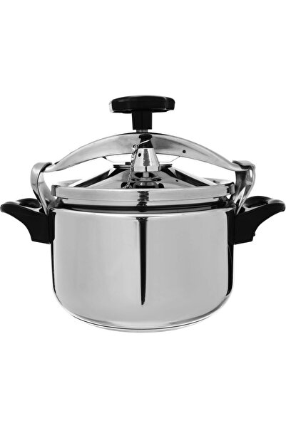 Generic Al Saif Gallery steel pot, 18 x 10 cm - silver