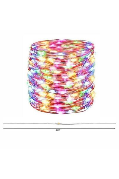 OEM Christmas Light Installation, Remote Control Timer, 300 LED, USB, 8 Lighting Modes