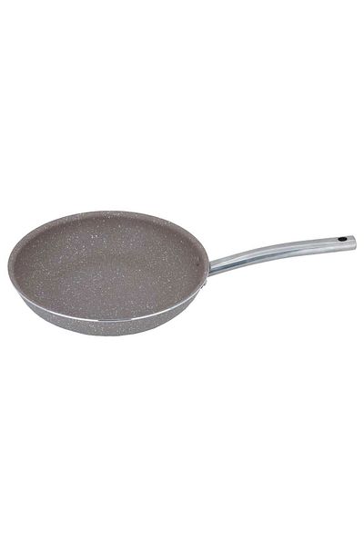 Alsaif Gallery Granite Frying Pan Alsaif Gallery, 26 cm, with Steel Handle - Brown