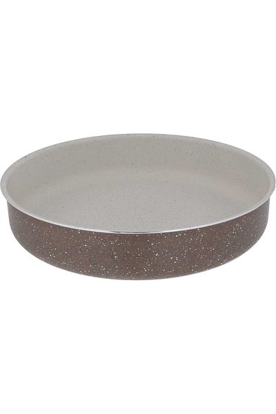 Alsaif Gallery Granite Baking Tray - Alsaif Gallery, 32cm, Round - Brown