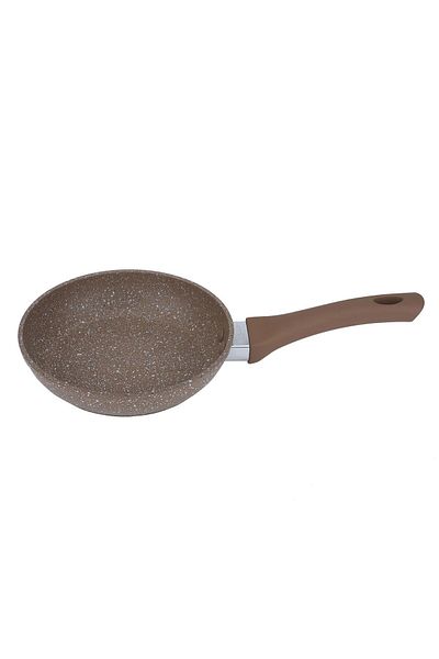 Alsaif Gallery Rocky Granite Frypan, 18cm - Brown