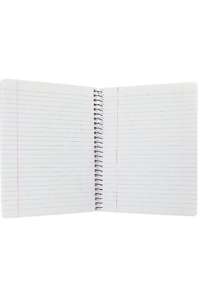 Roco Neon Notebook A5100 Sheets Lined Maroon