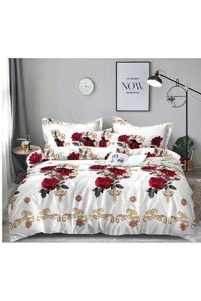 OEM Double bed linen Cotton FINET, for 2 people, 6 pieces, Bed sheet 230 x 250cm