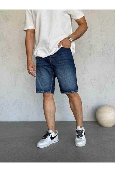 MODA Dark Color Jeans Shorts