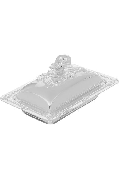 Alsaif Gallery Tamriya Steel Al Saif Gallery, 12.5×8.5×2.6 cm, Rectangular - Silver