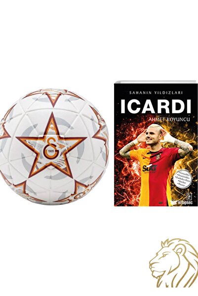 Galatasaray LİSANSLI GALATASARAY PREMIUM FUTBOL TOPU + İCARDİ KİTABI HEDİYELİ