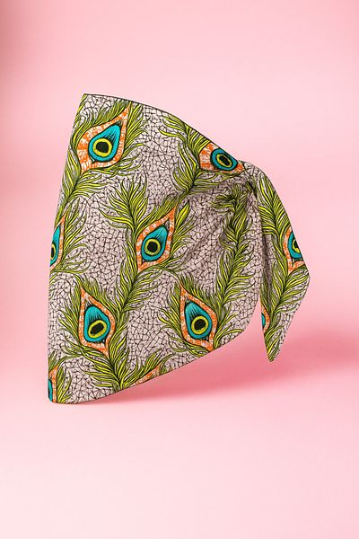pistore Peacock Eye Patterned Short Pareo Satin Women's Beach Dress New Season