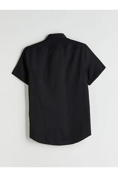 LC Waikiki Lcwaikiki Formal Black Slim Fit Men's Shirt